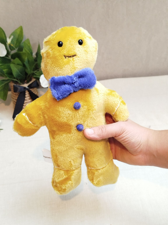 Monsieur pain d'épice bleu nuit