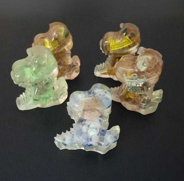 Dinosaure Orgonite Personnalisé