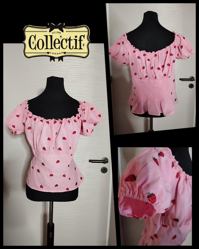Blouse Collectif Strawberry T44