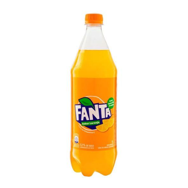 Fanta Refrigerante Laranja Pet 1L