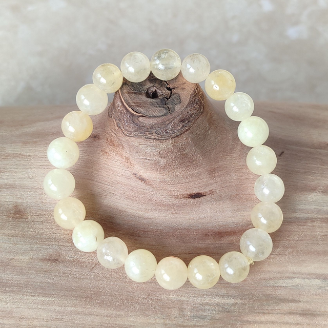 Bracelet opale jaune