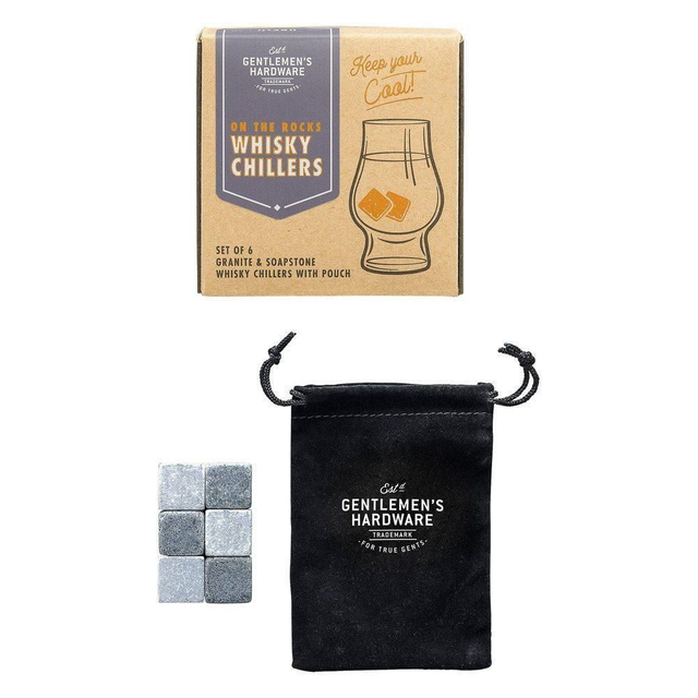 Gentlemen&#039;s Hardware Whiskey Stones Chillers
