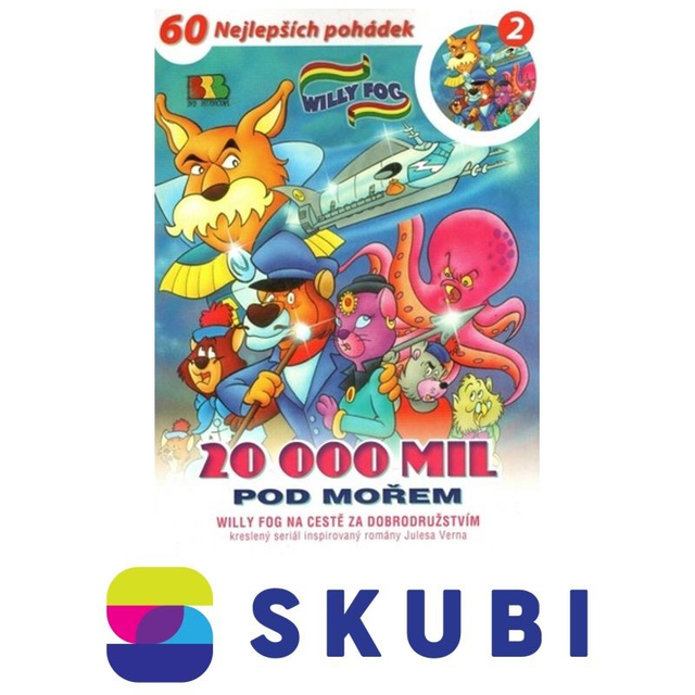 DVD Willy Fog - 20 000 mil pod mořem 2