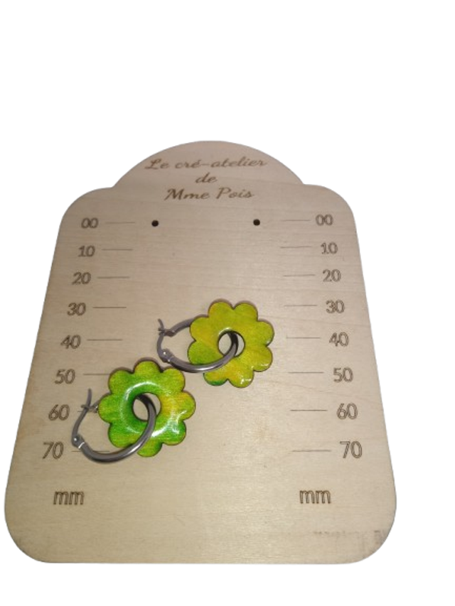 Éclat Végétal – Pampilles artisanales bois &amp; résine