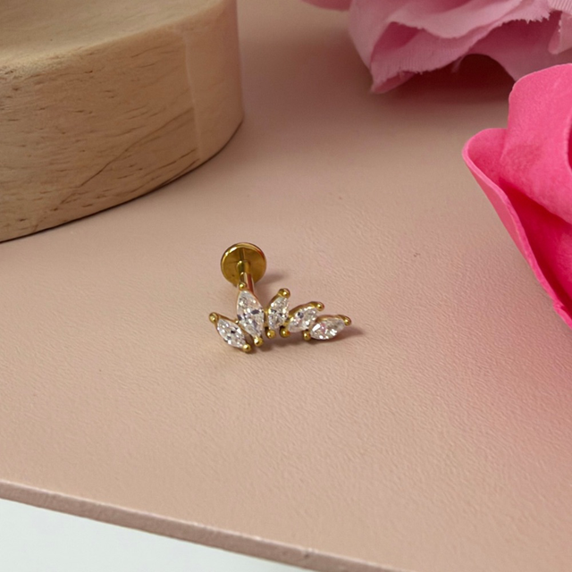 Piercing oreille Ambre