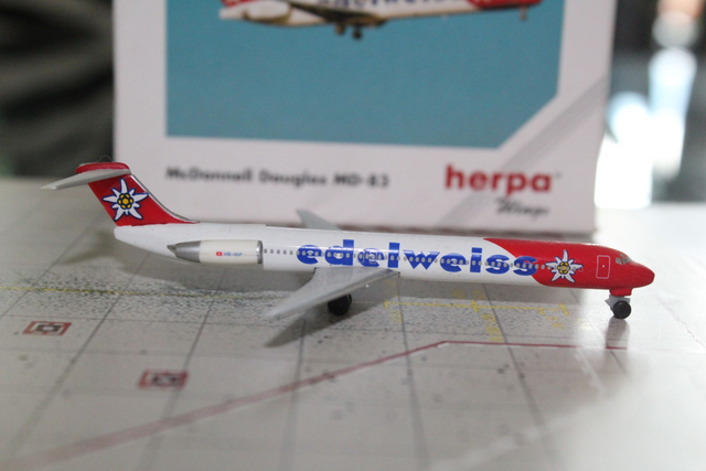 Edelweiss MD-83, 1:500, Herpa