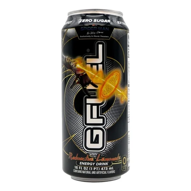 G-Fuel Spiderman Radioactive Lemonade BEVANDA ESCLUSIVAMENTE DA COLLEZIONE