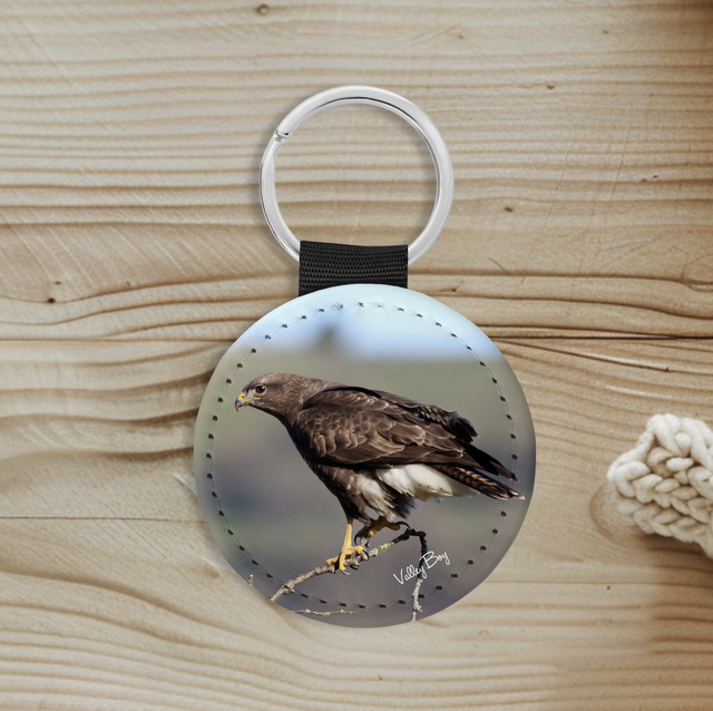 “Beautiful Buzzard” Keyring 