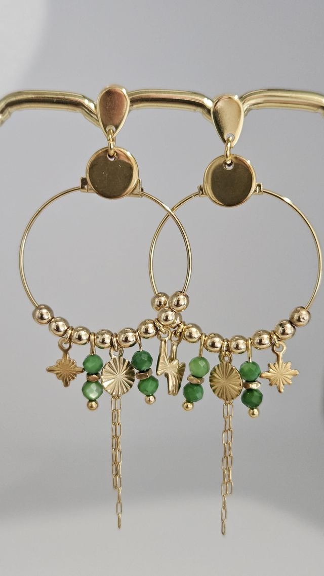 Boucles d&#039;oreilles créoles 