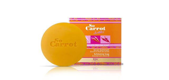 FAIR &amp; WHITE SO WHITE SO CARROT EXFOLIATING SOAP