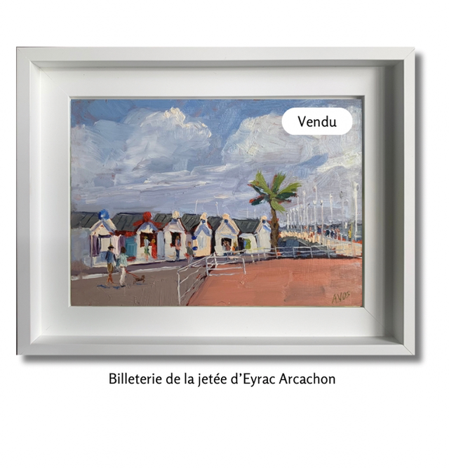 Billetterie, jetée Thiers à Arcachon