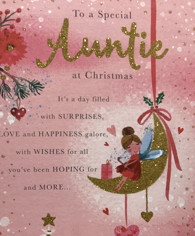 Christmas Auntie (Pink) WW
