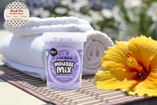 Mousse de savon " Détends-toi ( lavande ) "