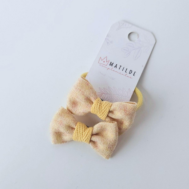 Colet Lazo Par Liso Amarillo