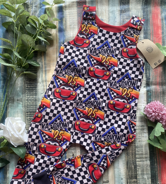 Ka-Chow Dungarees 2-3y