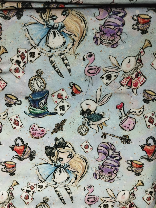 Tissu Alice pour COMMANDE 