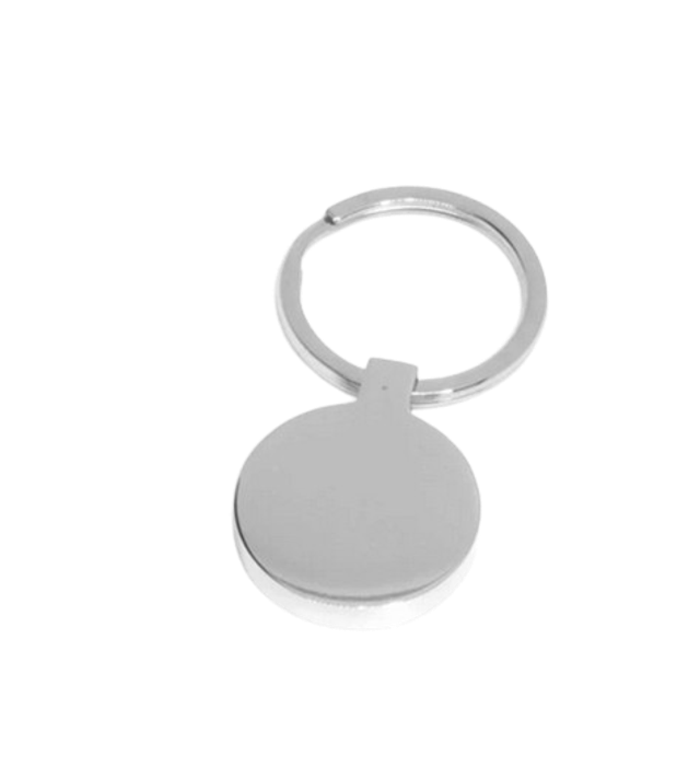 Keyring - Circle - Engraved 