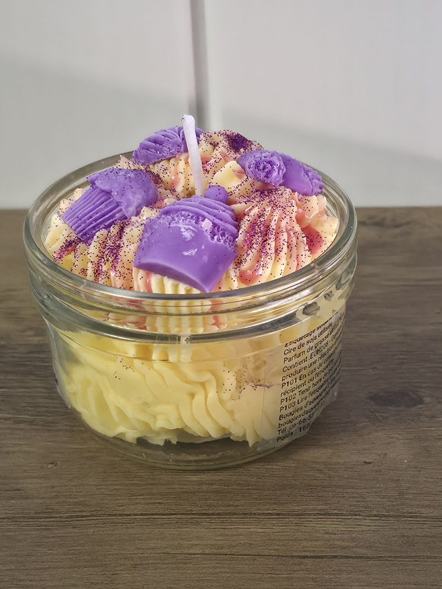 Cupcake vanille magique parfum vanille