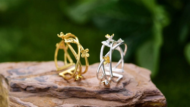 *Designer Silver Jewellery* Osmanthus Silver Ring