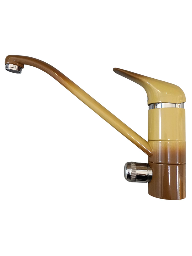 Miscelatore cucina con attacco lavastoviglie col. Terra di Francia - Mamoli