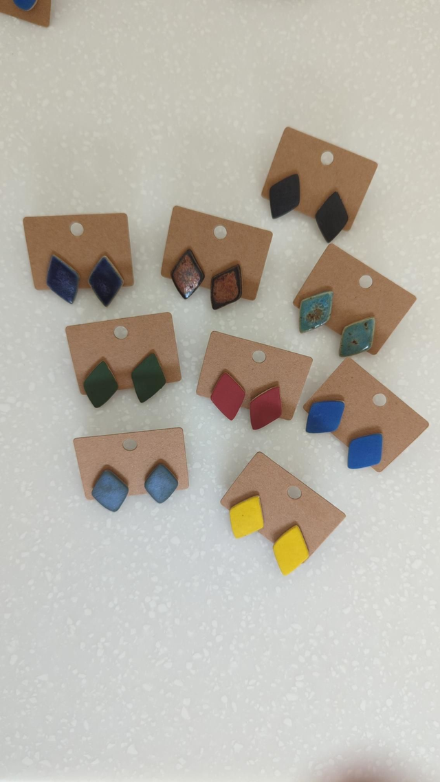 Diamond earrings