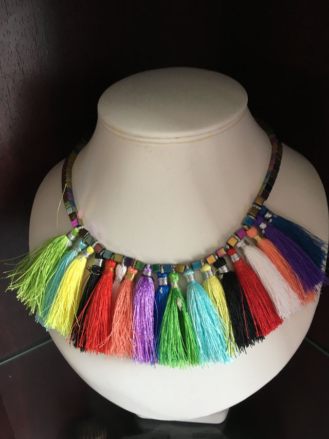 Tassle necklace
