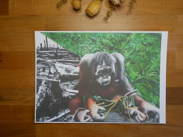 Artprint "Huile de palme"