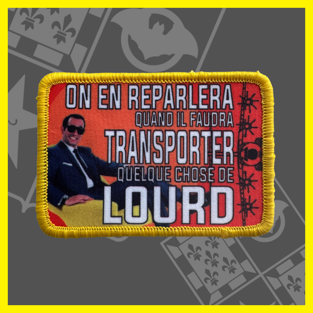 Patch : Oss 117 (Bord Jaune)