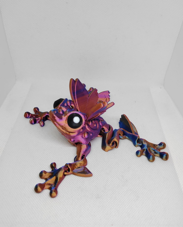 Grenouille avec des ailes