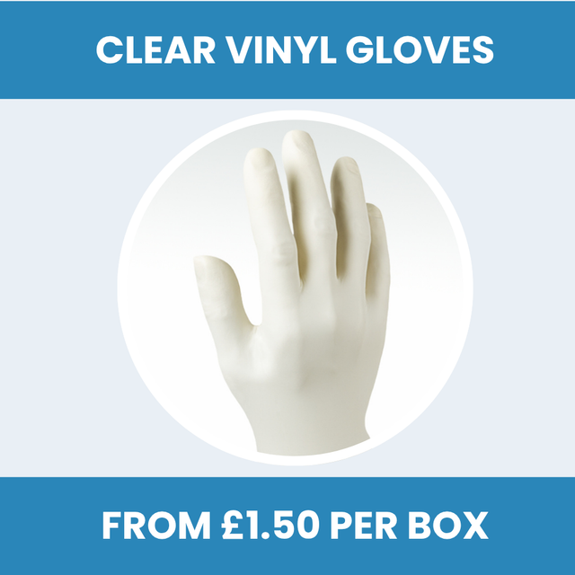 Clear Vinyl Gloves