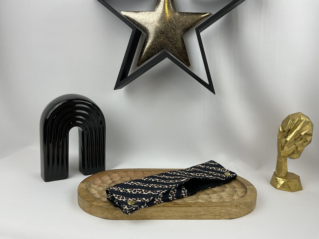 Étui brosse à dents grand – motif Léopard Rayé