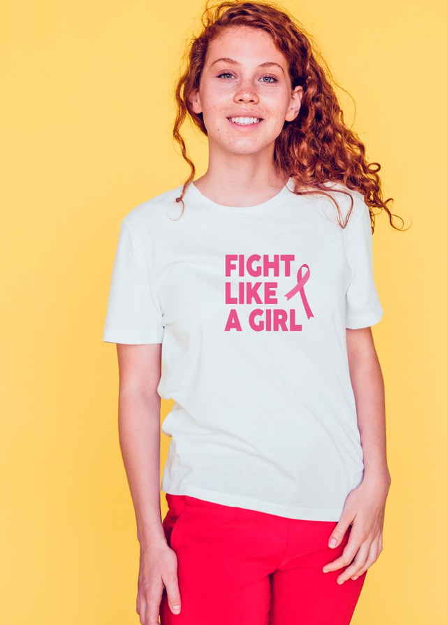 T-Shirt Filgood Octobre Rose Fight Like a Girl