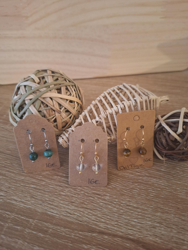 Boucles d'oreilles pendantes