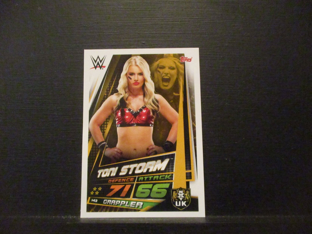 Toni Storm - NXT UK Slam Attax Universe Original Trading Card #143
