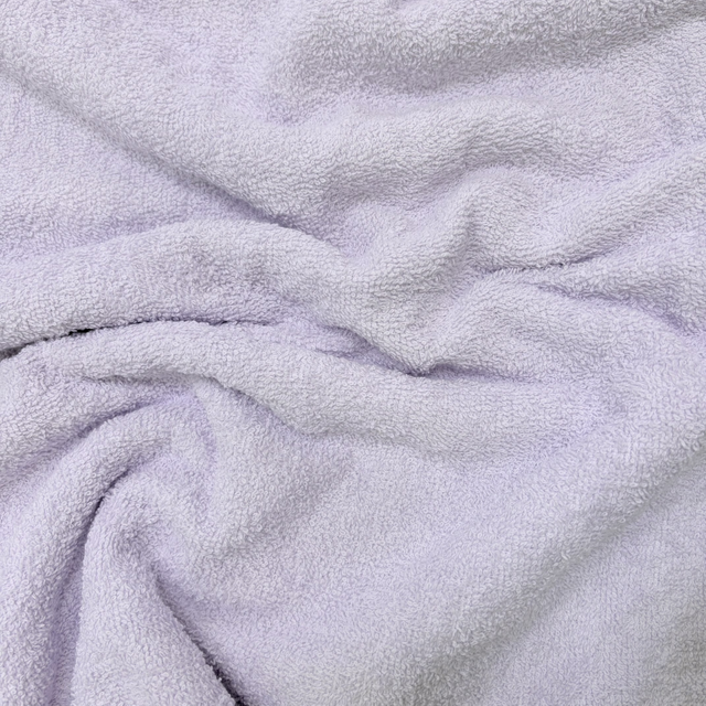 Lilac Cotton Towelling