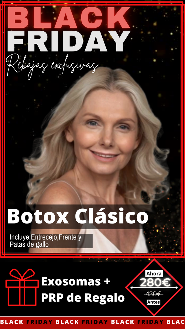 Promo Botox + PRP + Exosomas