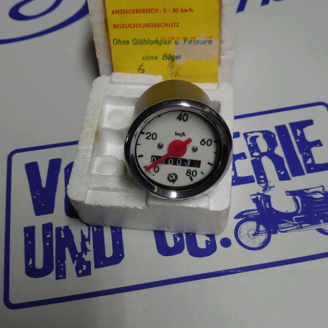 Simson Tachometer 48 mm - Simson Original Tachometer 48mm Durchmesser