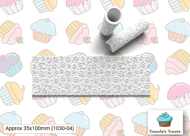 Lucky Charm Embossing Textured roller for fondant/cookies