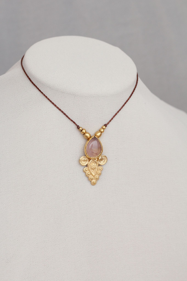 Zahara Mini Boho - Quartzo Rosa