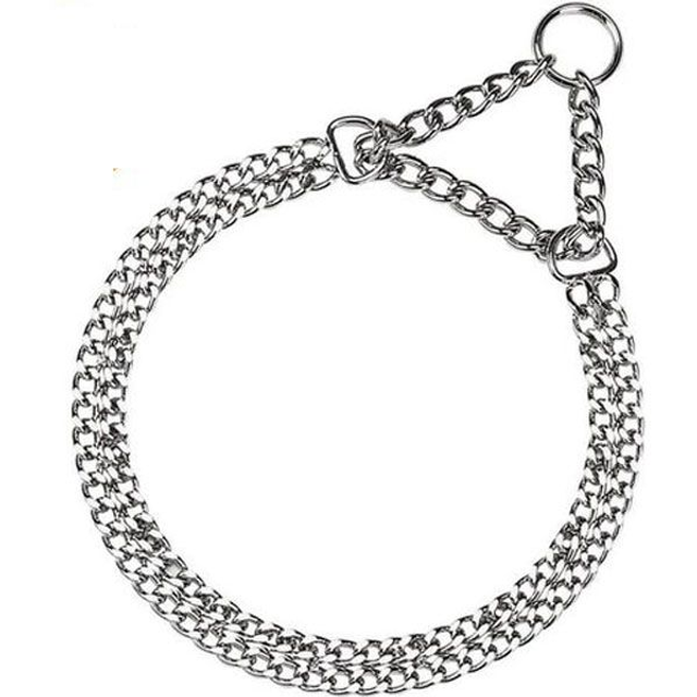 Duvo+ dubbele slipketting 60 cm/2,5 cm