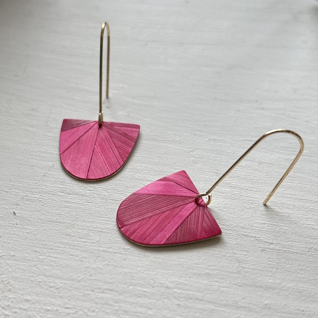 Boucles DD fushia