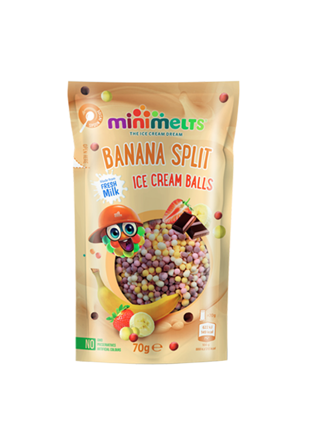 Mini Melts Banana Split