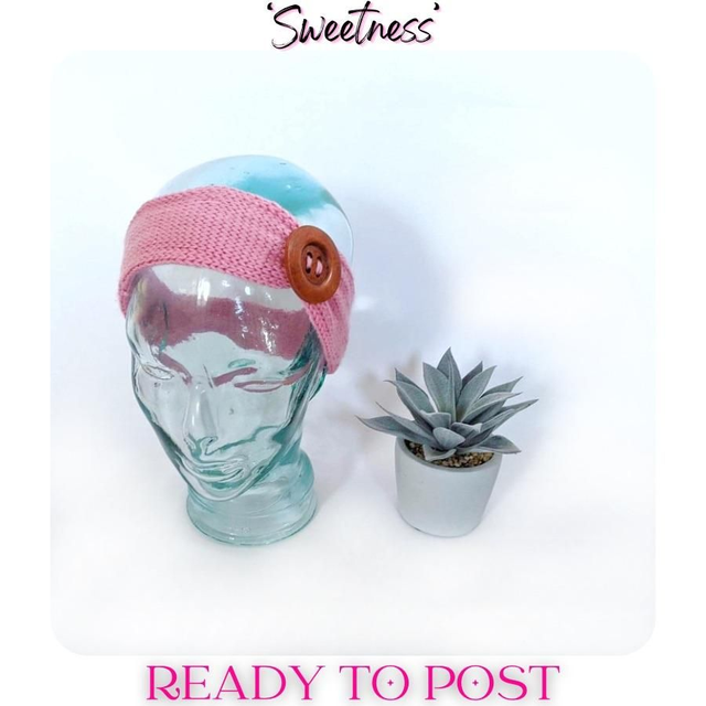 Headband with button, small-SWEETNESS