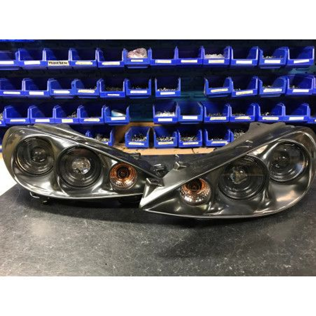 Double phare rond Morette 206