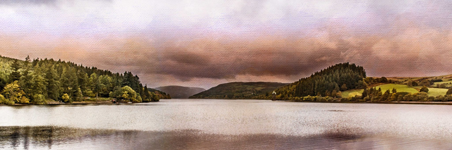 Moody Skies Lake Vyrnwy