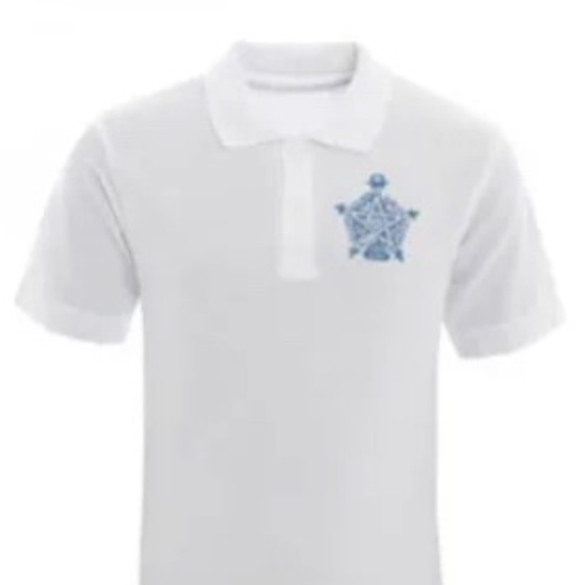 Nursery White Polo Shirt 