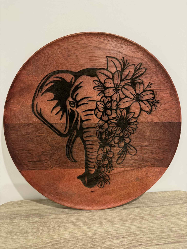 GRAND PLATEAU DECORATIF MANGUIER