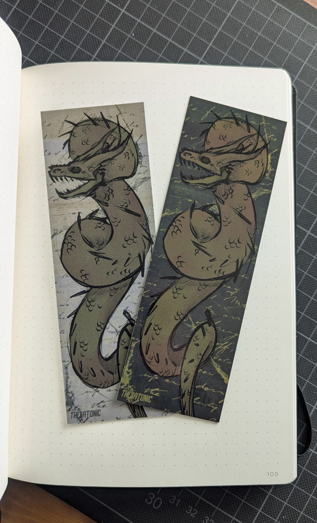 Bookwyrm (Double-Sided) Bookmark