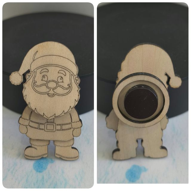 Noël magnet qui bouge père noël