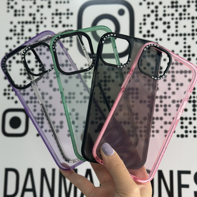 Carcasas Clear Color Motomo 